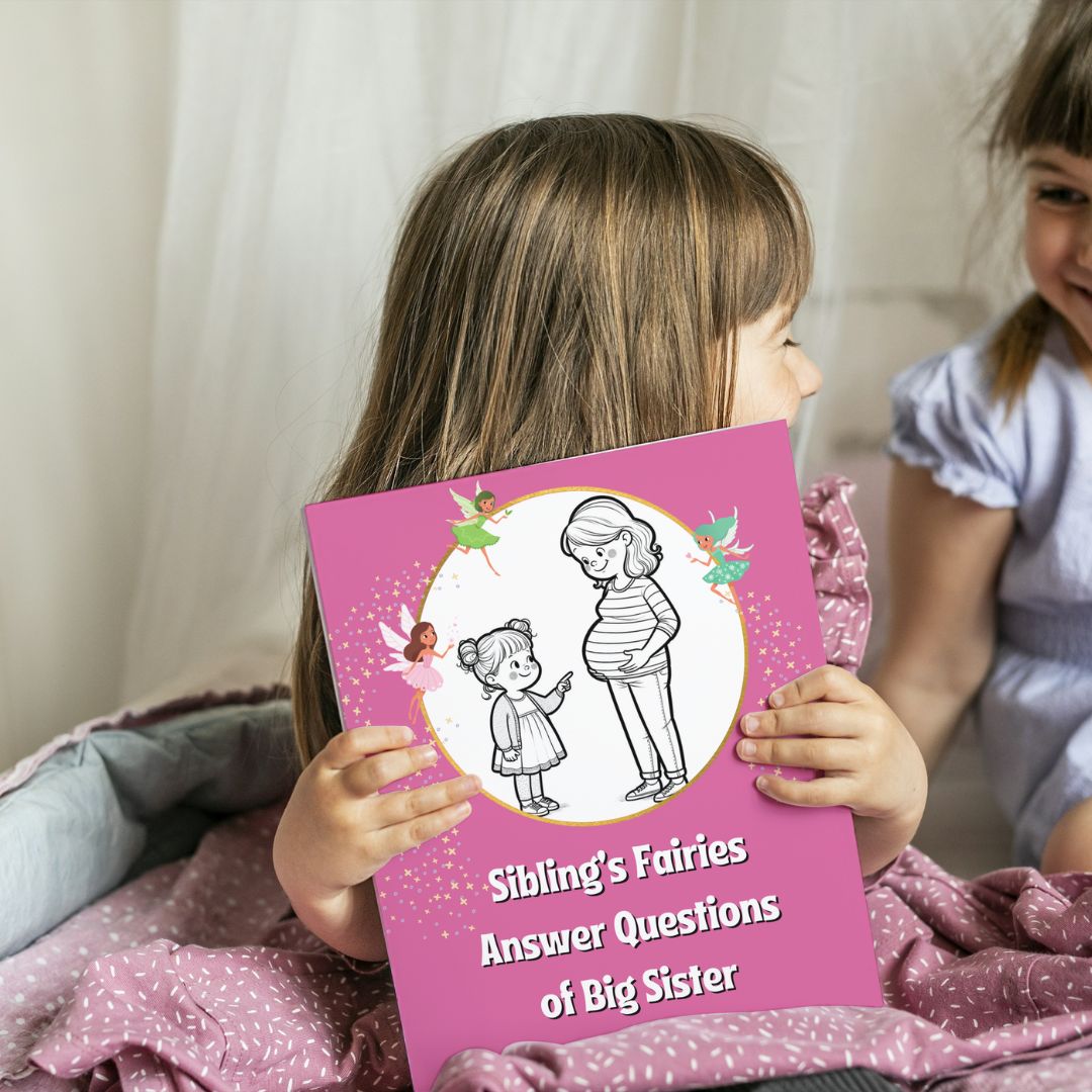 New Sibling Coloring Activity book Sibling's Fairies