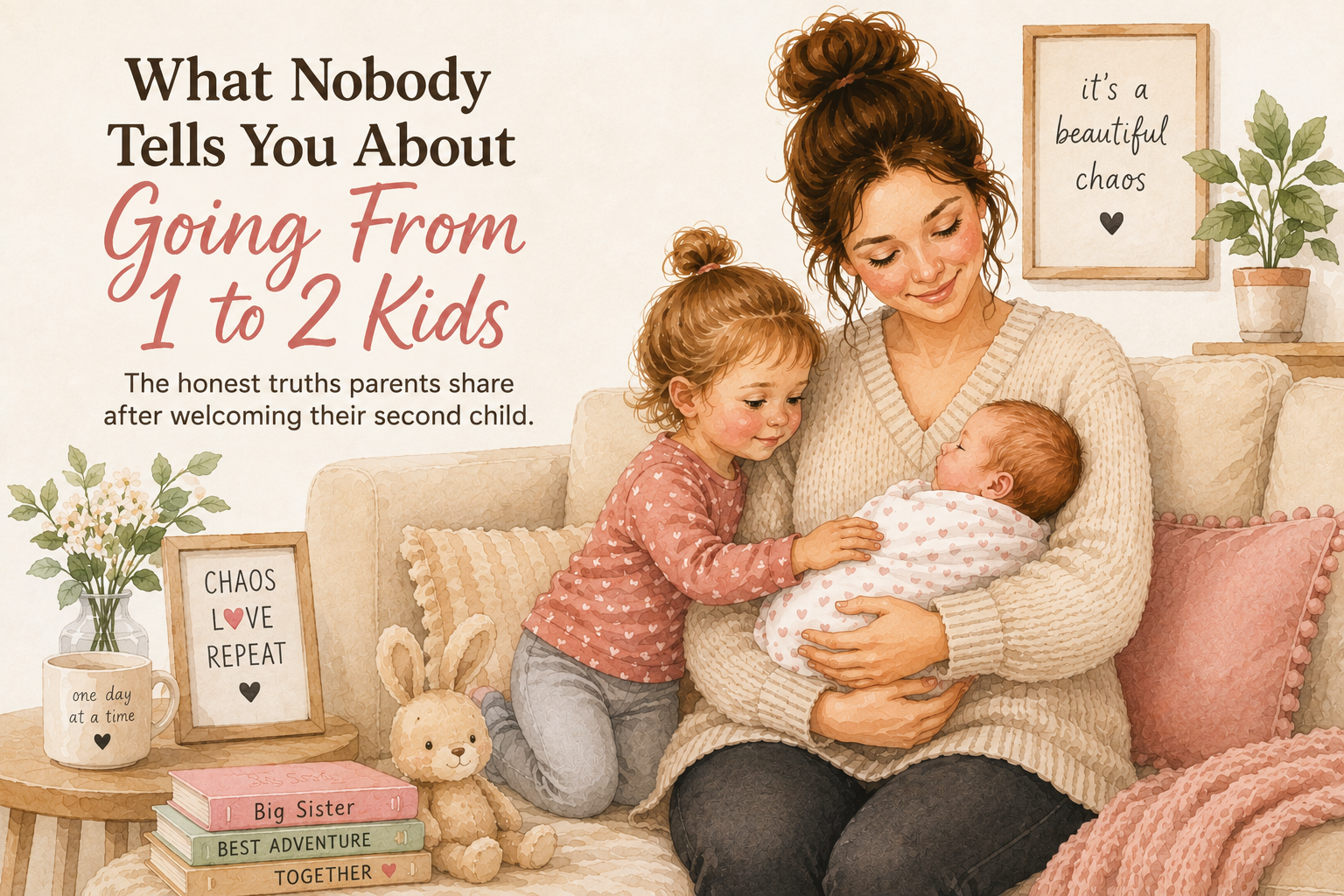 What Nobody Tells You About Going From 1 to 2 Kids